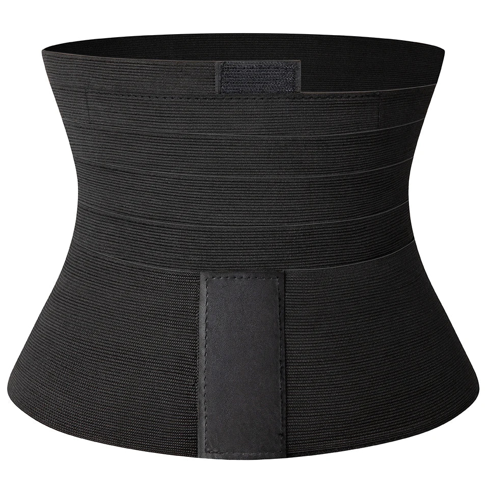 Mens Waist Trainer Abdomen Reducer Slimming Belt Body Shaper Snatch Me up Bandage Waist Corset Belly Shapewear Trimmer