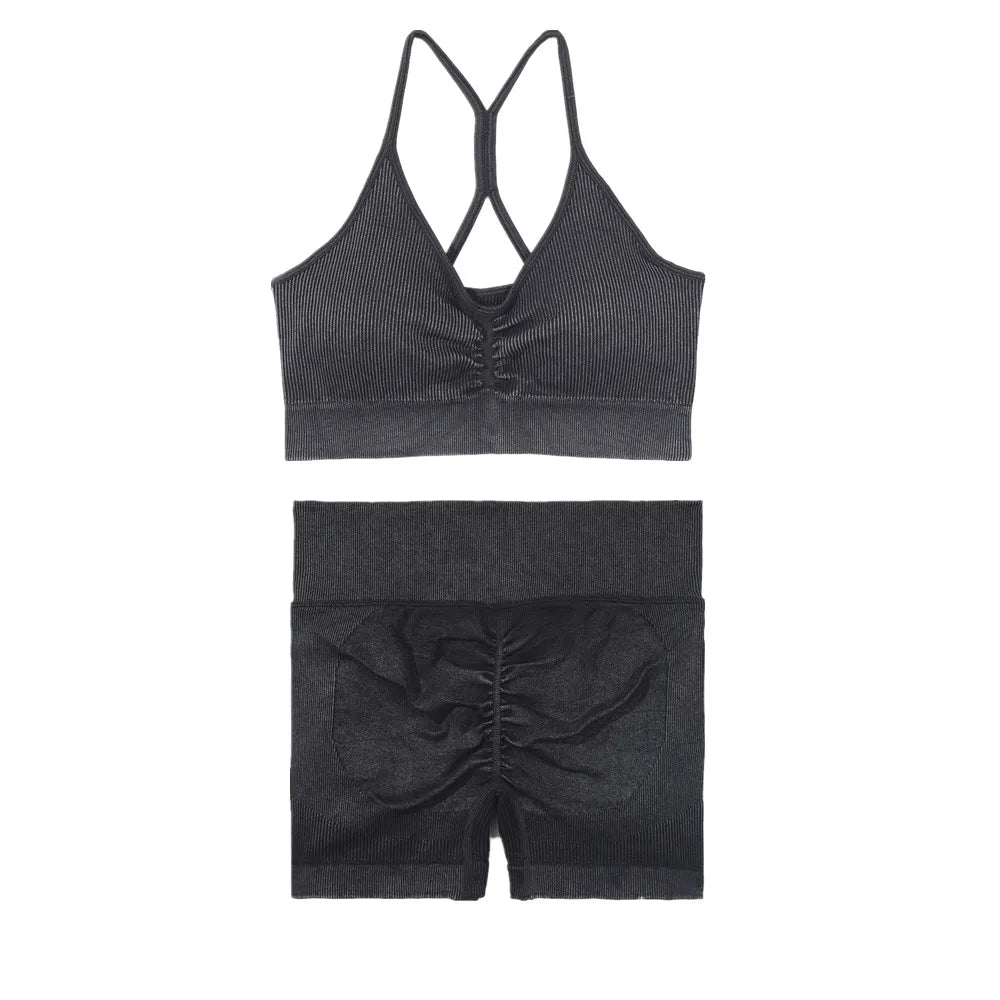 Ensemble short brassiere  2