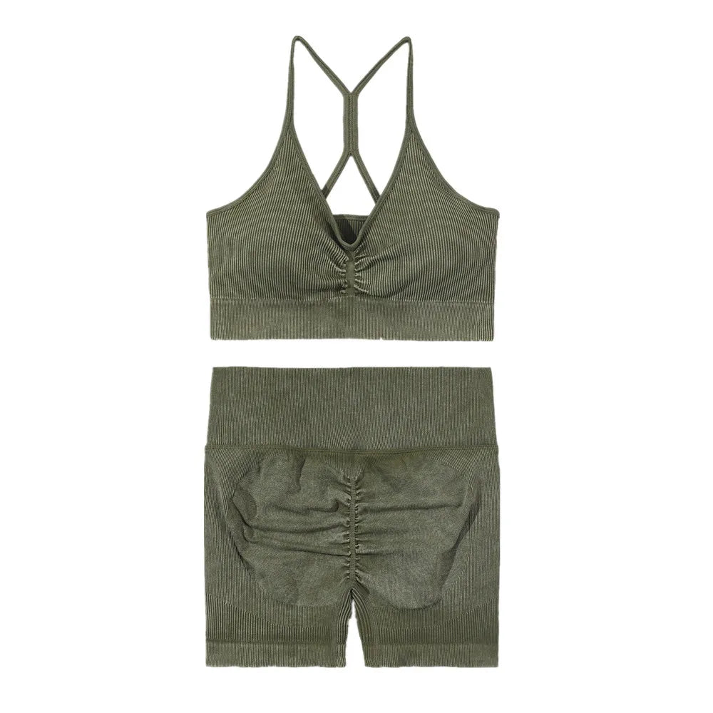 Ensemble short brassiere  2