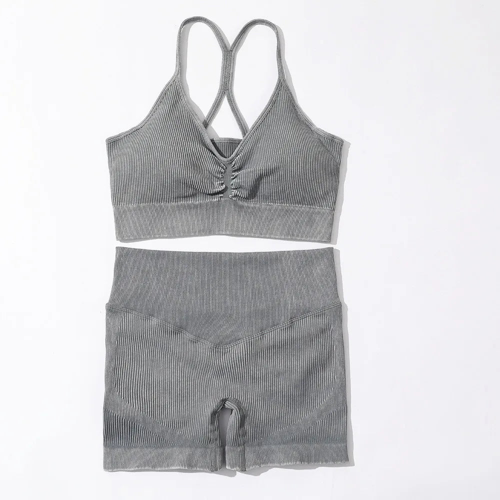 Ensemble short brassiere  2