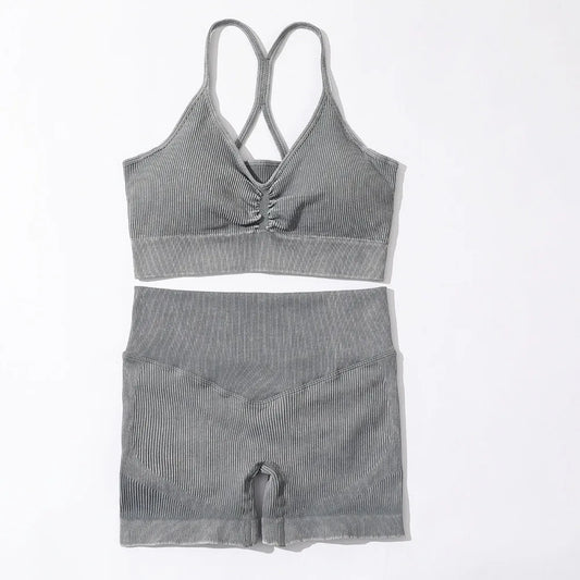 Ensemble short brassiere  2