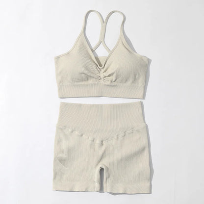 Ensemble short brassiere  2