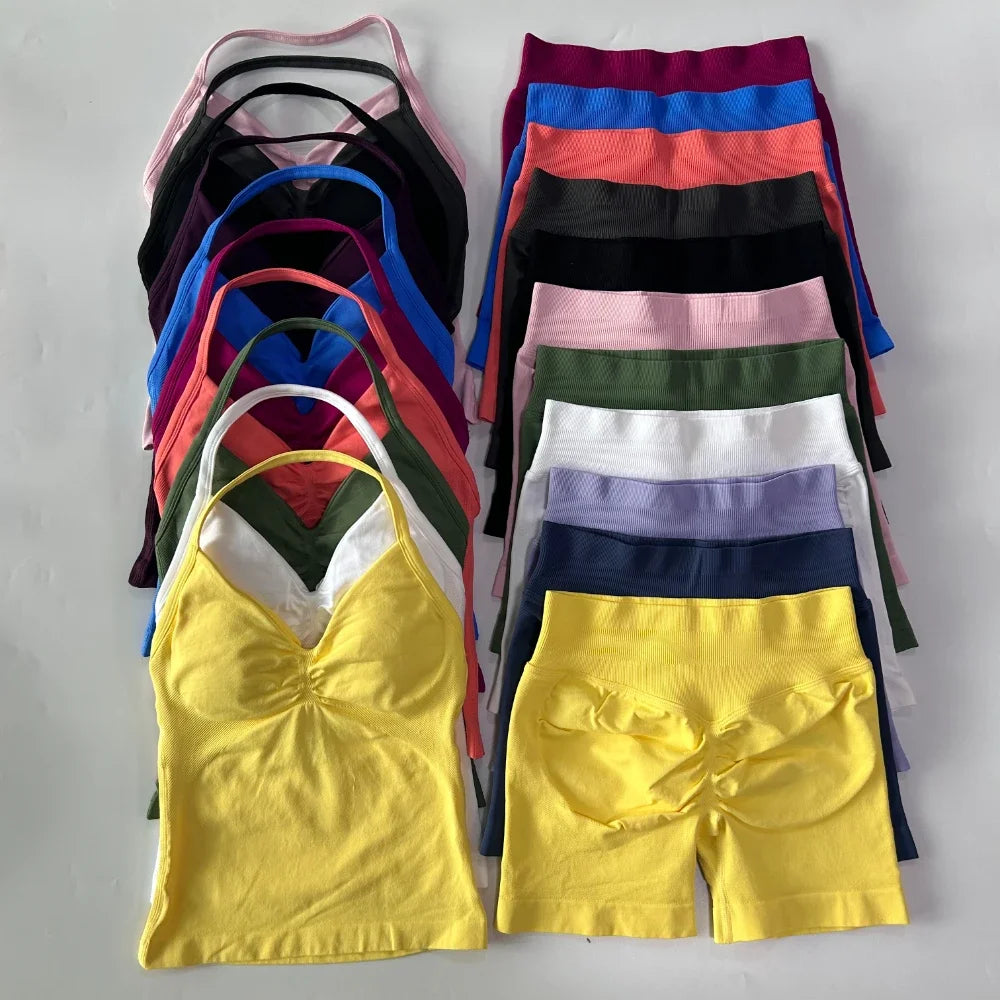 Ensemble short top Active