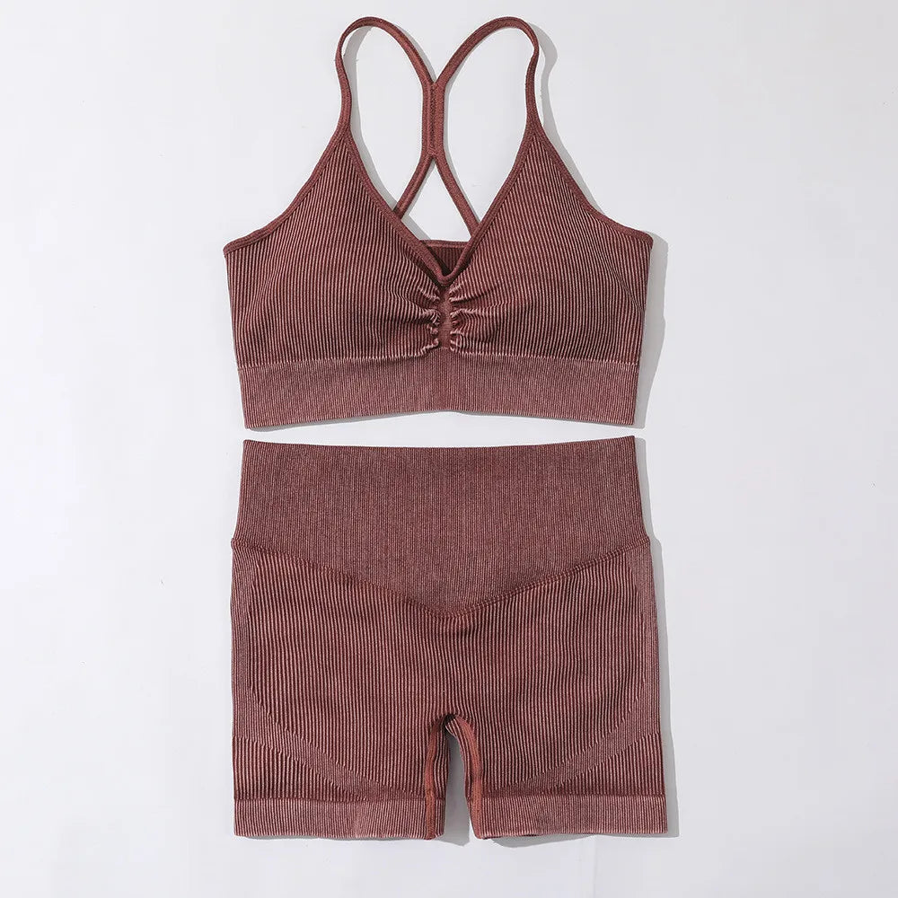 Ensemble short brassiere  2