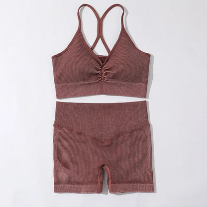 Ensemble short brassiere  2