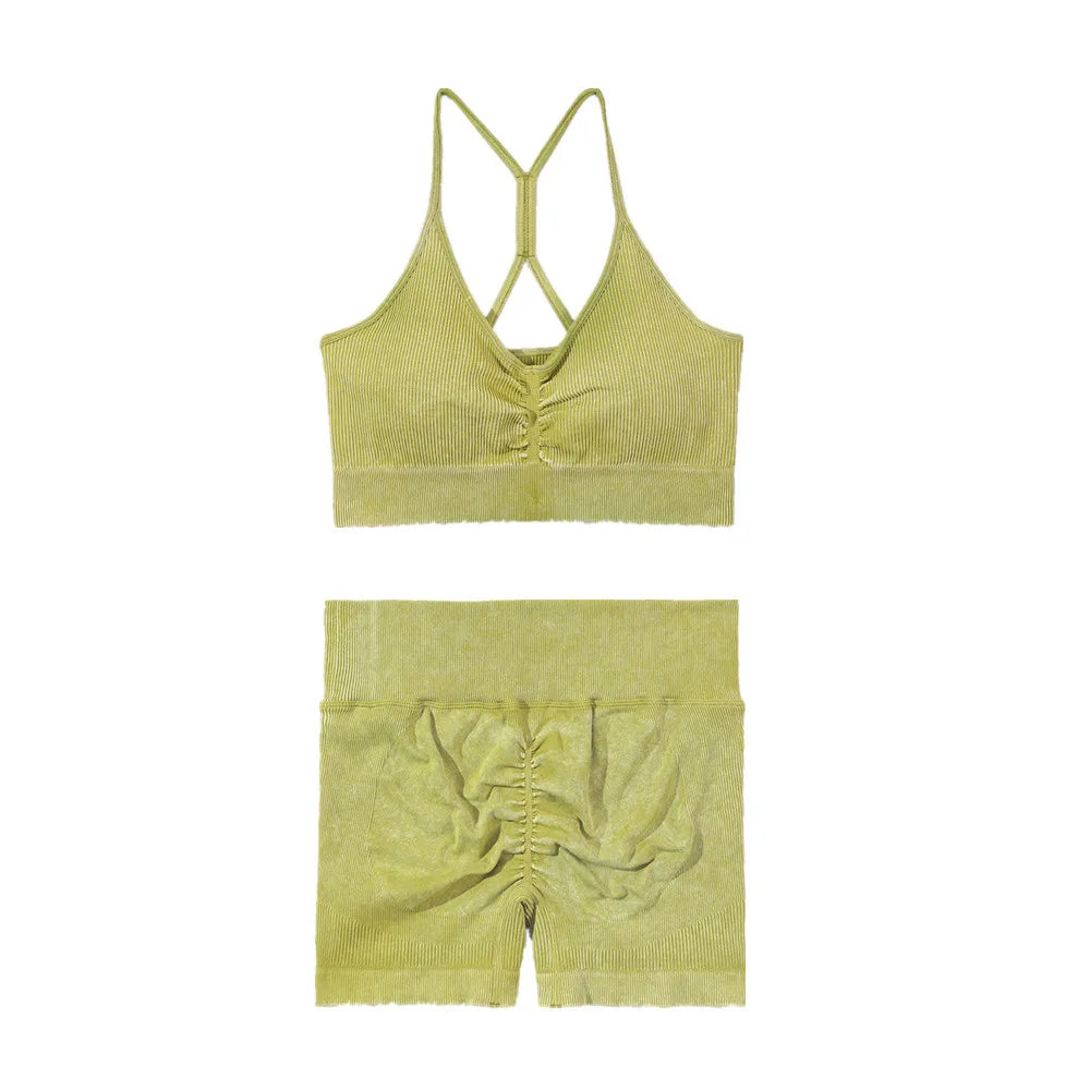 Ensemble short brassiere  2